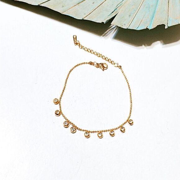 Diamond decor bracelet M379 - Picture 2 of 3